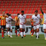 LECCE STAGIONE 2020-2021 LECCE-REGGINA 07/05/2021 ESULTANZA MONTALTO MICHEL CAPUTO/SILPRESS