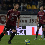 REGGIO CALABRIA, ITALY - DECEMBER 22: Lorenzo Crisetig in action during the friendly match between Reggina and Inter at Stadio Oreste Granillo, On December 22, 2022 in Naples, Italy.